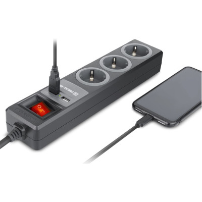 REAL-EL RS-3 USB Charge