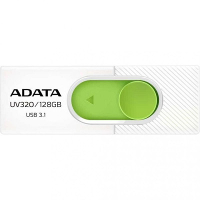 ADATA 128 GB UV320 White/Green (AUV320-128G-RWHGN)