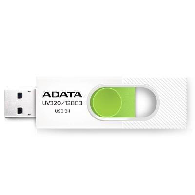 ADATA 128 GB UV320 White/Green (AUV320-128G-RWHGN)