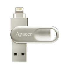 Apacer 32 GB AH790 Lightning Dual USB 3.1 Silver (AP32GAH790S-1)