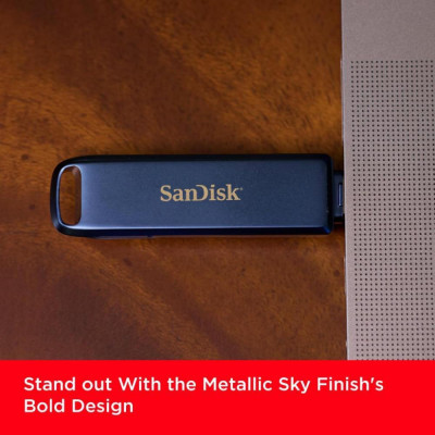 SanDisk 128 GB Phone Drive Lightning/USB-C3.2 Metallic Sky (SDIXD0N-128G-GN6NE)