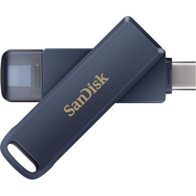 SanDisk 128 GB Phone Drive Lightning/USB-C3.2 Metallic Sky (SDIXD0N-128G-GN6NE)
