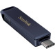 SanDisk 128 GB Phone Drive Lightning/USB-C3.2 Metallic Sky (SDIXD0N-128G-GN6NE)