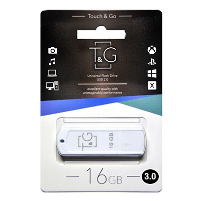 T&G 16GB Classic Series USB 3.0 White (TG011-16GB3WH)
