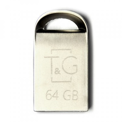 T&G 64GB Metal Series USB 2.0 Silver (TG107-64G)