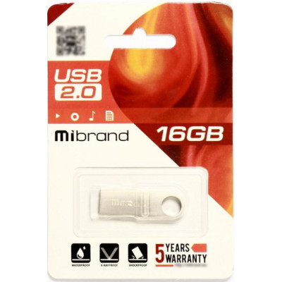 Mibrand 16GB Puma USB 2.0 Silver (MI2.0/PU16U1S)