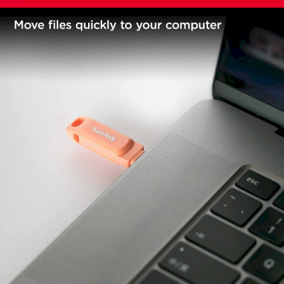 SanDisk 128 GB Ultra Dual Drive Go Type-C Peach (SDDDC3-128G-G46PC)