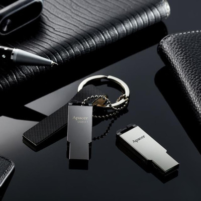 Apacer 16 GB AH360 Metal black USB 3.1 (AP16GAH360A-1)