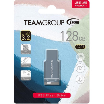 TEAM 128 GB C201 USB 3.2 Blue (TC2013128GL01)