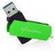 Exceleram 128 GB P2 Series Green/Black USB 3.1 Gen 1 (EXP2U3GRB128)