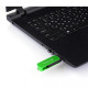 Exceleram 128 GB P2 Series Green/Black USB 3.1 Gen 1 (EXP2U3GRB128)