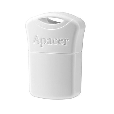 Apacer 64 GB AH116 USB 2.0 White (AP64GAH116W-1)