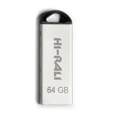 Hi-Rali 4GB Fit Series USB 2.0 Silver (HI-4GBFITSL)