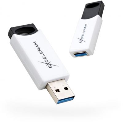Exceleram 64 GB H2 Series White/Black USB 3.1 Gen 1 (EXU3H2W64)