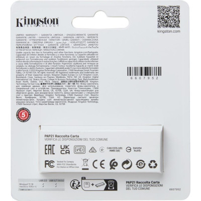Kingston 512 GB USB 3.2 Type-A Gen1 DT Exodia S Black/Orange (DTXS/512GB)