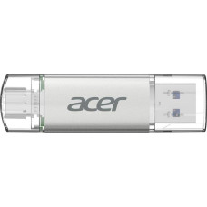 Acer 64 GB UT300 USB-A/Type-C 3.2 Silver (BL.9BWWA.589)