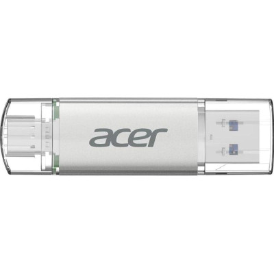 Acer 64 GB UT300 USB-A/Type-C 3.2 Silver (BL.9BWWA.589)