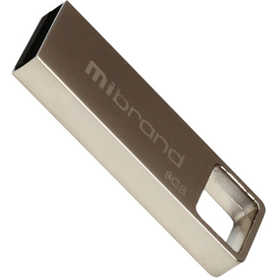 Mibrand 8GB Shark USB 2.0 Silver (MI2.0/SH8U4S)