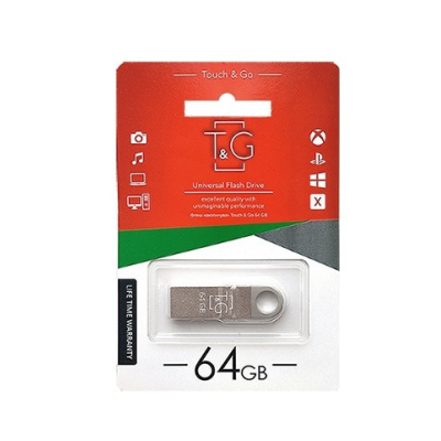 T&G 64 GB Metal series Silver (TG026-64G)