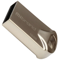Mibrand 16GB Hawk USB 2.0 Silver (MI2.0/HA16M1S)