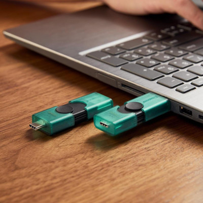 Kingston 256 GB DataTraveler Duo Green