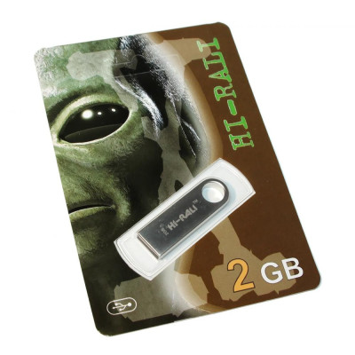 Hi-Rali 2GB Shuttle Series USB 2.0 Silver (HI-2GBSHSL)