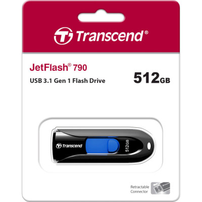 Transcend 512 GB JetFlash 790 (TS512GJF790K)