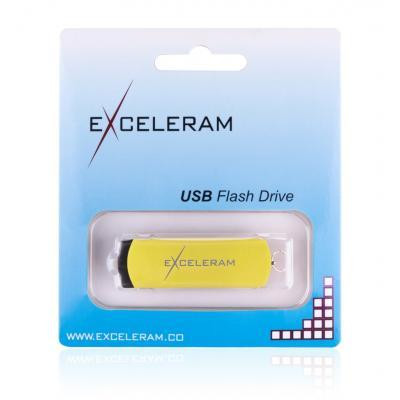 Exceleram 16 GB P2 Series Yellow/Black USB 2.0 (EXP2U2Y2B16)