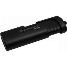 Kingston 64 GB DataTraveler 104 USB 2.0 Black (DT104/64GB)