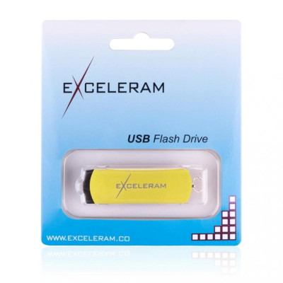 Exceleram 32 GB P2 Series Yellow/Black USB 2.0 (EXP2U2Y2B32)