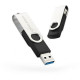 Exceleram 128 GB P1 Series Silver/Black USB 3.1 Gen 1 (EXP1U3SIB128)