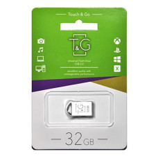T&G 32GB Metal Series USB 2.0 Silver (TG107-32G)