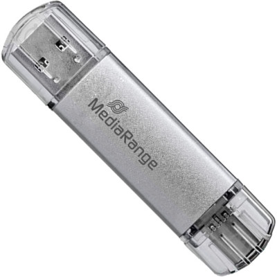 MediaRange 64 GB USB 3.0 combo flash drive with USB Type-C plug (MR937)