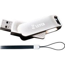 LEVEN 64GB Carousel Line USB 3.1 Silver (JUS301SL-64M)