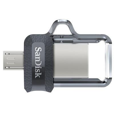 SanDisk 16 GB USB Ultra Dual OTG USB 3.0 Black (SDDD3-016G-G46)
