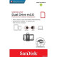 SanDisk 16 GB USB Ultra Dual OTG USB 3.0 Black (SDDD3-016G-G46)