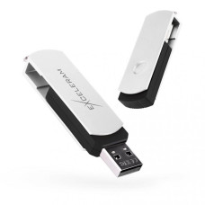 Exceleram 64 GB P2 Series White/Black USB 2.0 (EXP2U2WH2B64)