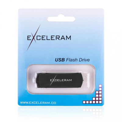Exceleram 32 GB P2 Series Black/Black USB 3.1 Gen 1 (EXP2U3BB32)