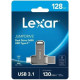 Lexar 128 GB JumpDrive Dual Drive D400 (LJDD400128G-BNQNG)