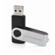 Exceleram 16 GB P1 Series Silver/Black USB 2.0 (EXP1U2SIB16)