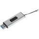 MediaRange 32 GB Slide USB 3.0 Silver (MR916)