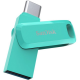 SanDisk 128 GB Ultra Dual Drive Go USB Type-C Green (SDDDC3-128G-G46G)