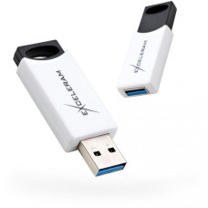 Exceleram 16 GB H2 Series White/Black USB 3.1 Gen 1 (EXU3H2W16)