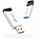 Exceleram 16 GB H2 Series White/Black USB 3.1 Gen 1 (EXU3H2W16)