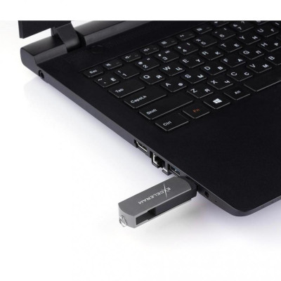 Exceleram P2 Black/Gray USB 2.0 EXP2U2GB64