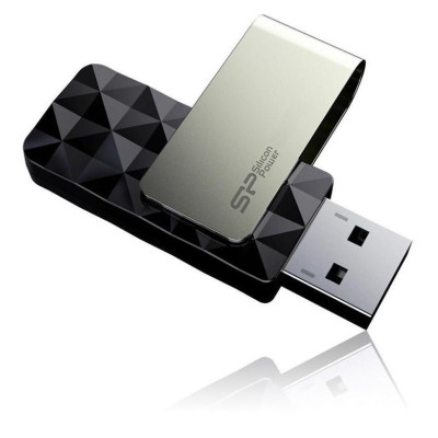 Silicon Power 256GB BLAZE B30 USB 3.0 Black (SP256GBUF3B30V1K)