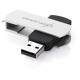 Exceleram 16 GB P2 Series White/Black USB 2.0 (EXP2U2WH2B16)