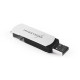 Exceleram 16 GB P2 Series White/Black USB 2.0 (EXP2U2WH2B16)