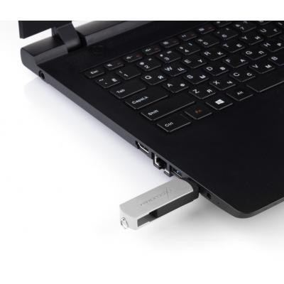 Exceleram 16 GB P2 Series White/Black USB 2.0 (EXP2U2WH2B16)