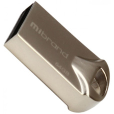 Mibrand 64GB Hawk USB 2.0 Silver (MI2.0/HA64M1S)